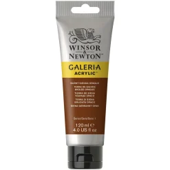 Winsor & Newton Galeria akrylfärg 120 ml Burnt Sienna Opaque 077 | Akrylfärger