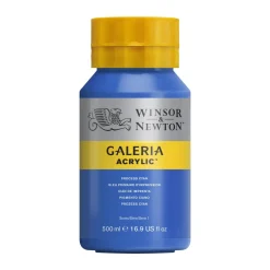 Winsor & Newton Galeria akrylfärg 500 ml Process Cyan 535