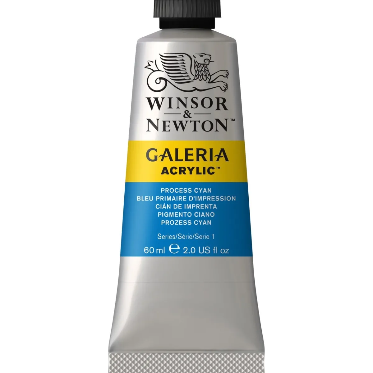 Winsor & Newton Galeria akrylfärg 60 ml Process Cyan 535 | Akrylfärger
