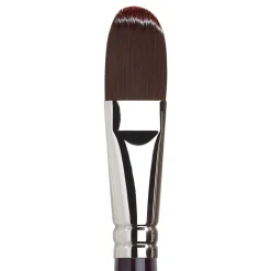 Winsor & Newton Galeria Filbert 22, rundad syntetpensel med långt skaft för olja & akryl