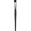 Winsor & Newton Galeria One-Stroke / Wash 12 mm, flat syntetpensel med kort skaft för olja & akryl | Konstnärspenslar Akryl