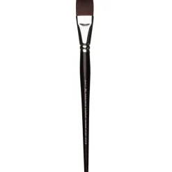 Winsor & Newton Galeria One-Stroke / Wash 25 mm, flat syntetpensel med kort skaft för olja & akryl | Konstnärspenslar Akryl