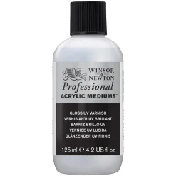 Winsor & Newton Gloss UV Varnish 125 ml, skyddande fernissa mot solljus, damm etc. | Målarmedier