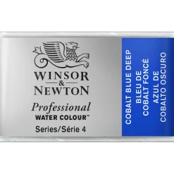 Winsor & Newton Professional akvarellfärg helkopp Cobalt Blue Deep 180 | Akvarell- & Vattenfärger