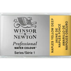 Winsor & Newton Professional akvarellfärg helkopp Naples Yellow Deep 425 | Akvarell- & Vattenfärger