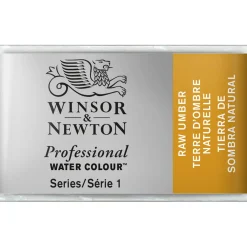 Winsor & Newton Professional akvarellfärg helkopp Raw Umber 554 | Akvarell- & Vattenfärger
