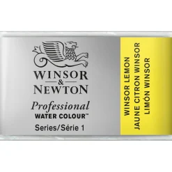 Winsor & Newton Professional akvarellfärg helkopp Winsor Lemon 722 | Akvarell- & Vattenfärger