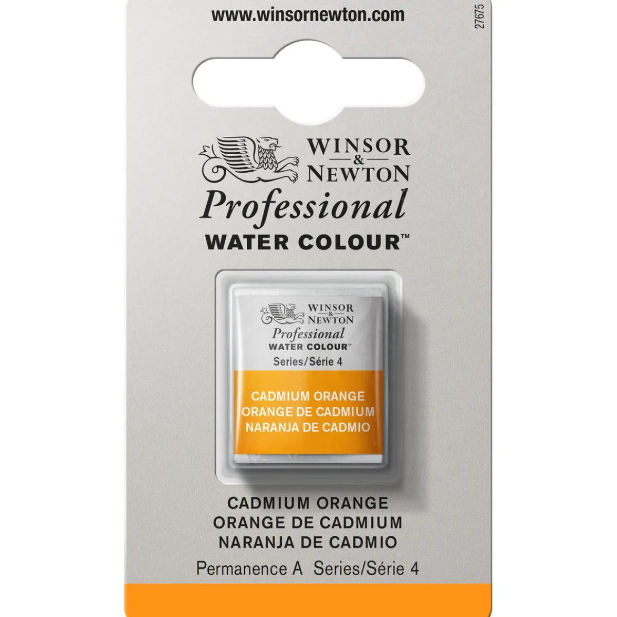 Winsor & Newton Professional akvarellfärg halvkopp Cadmium Red 094
