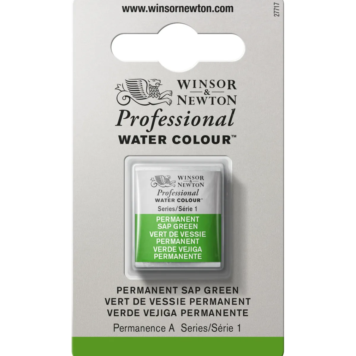 Winsor & Newton Professional akvarellfärg halvkopp Quinacridone Magenta 545