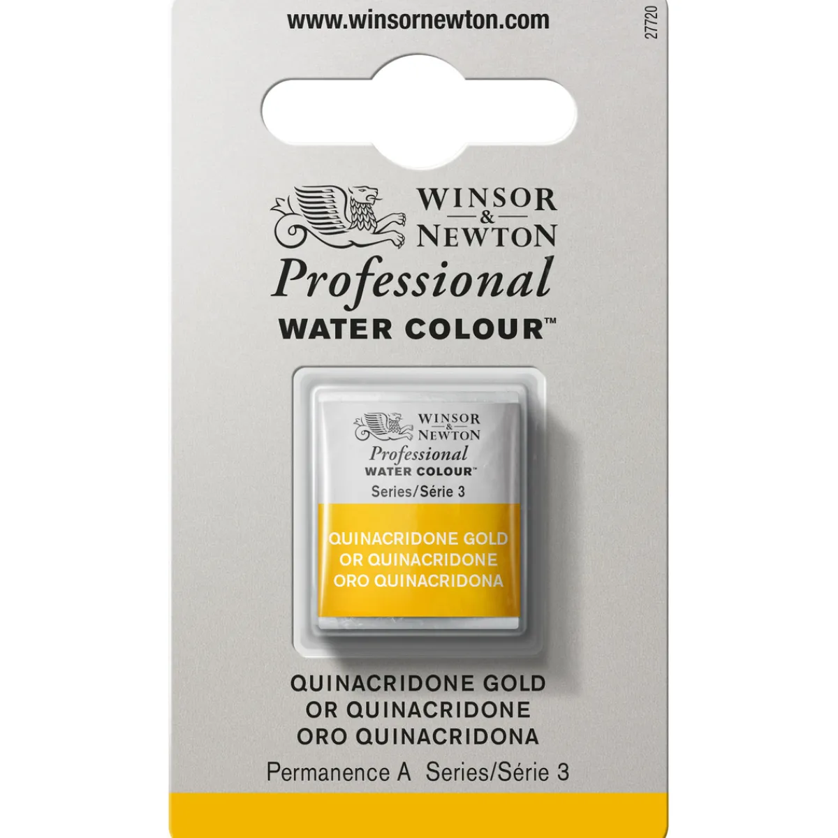 Winsor & Newton Professional akvarellfärg halvkopp Quinacridone Red 548