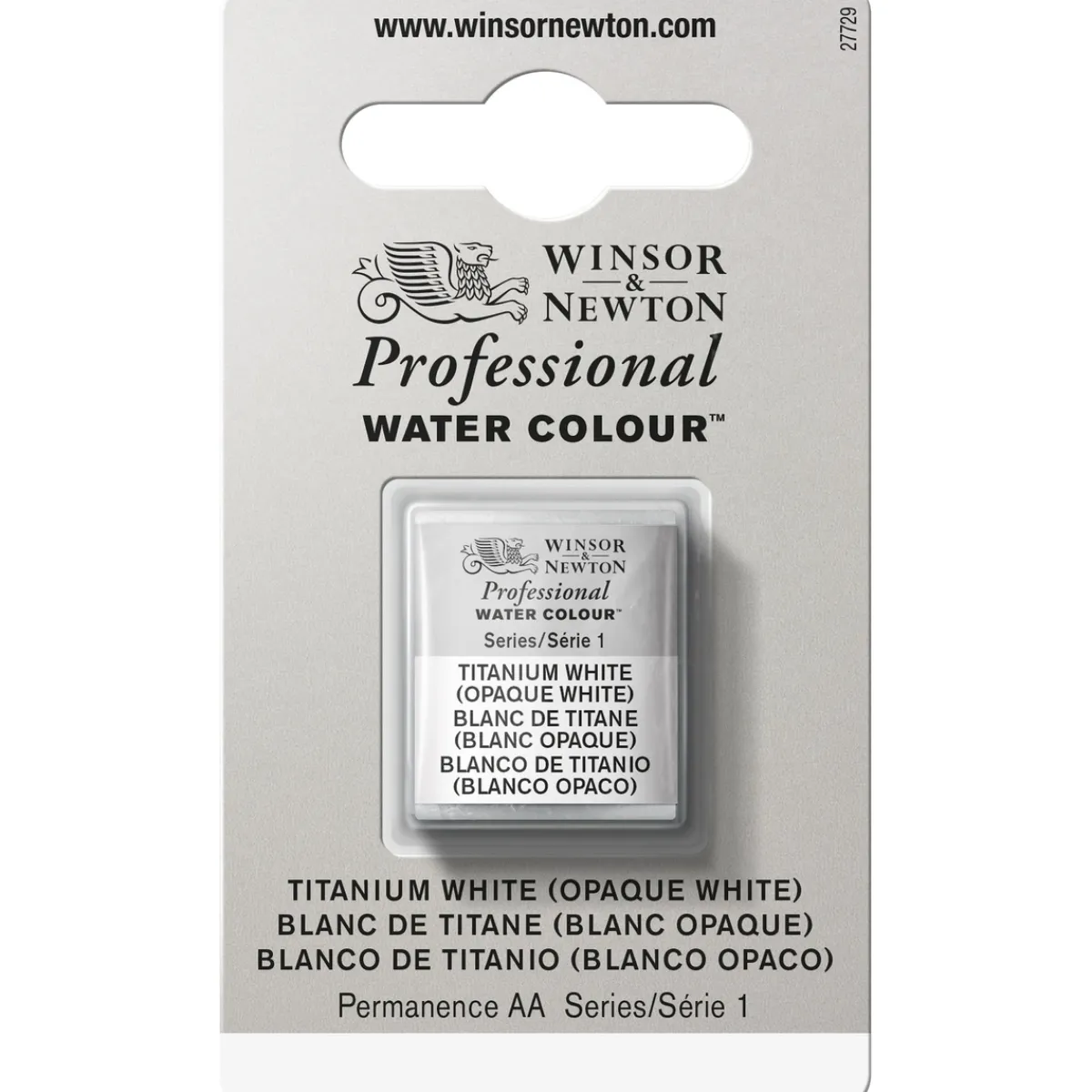 Winsor & Newton Professional akvarellfärg halvkopp Transparent Yell 653