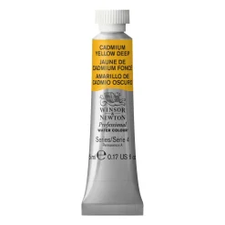 Winsor & Newton Professional akvarellfärg 5 ml Cadmium Yell Deep 111 | Akvarell- & Vattenfärger