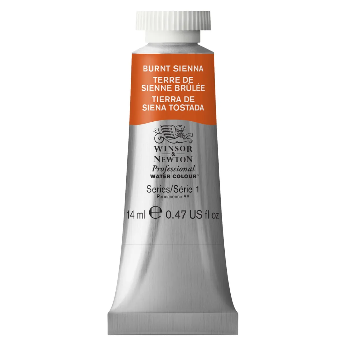 Winsor & Newton Professional akvarellfärg 14 ml Burnt Umber 076