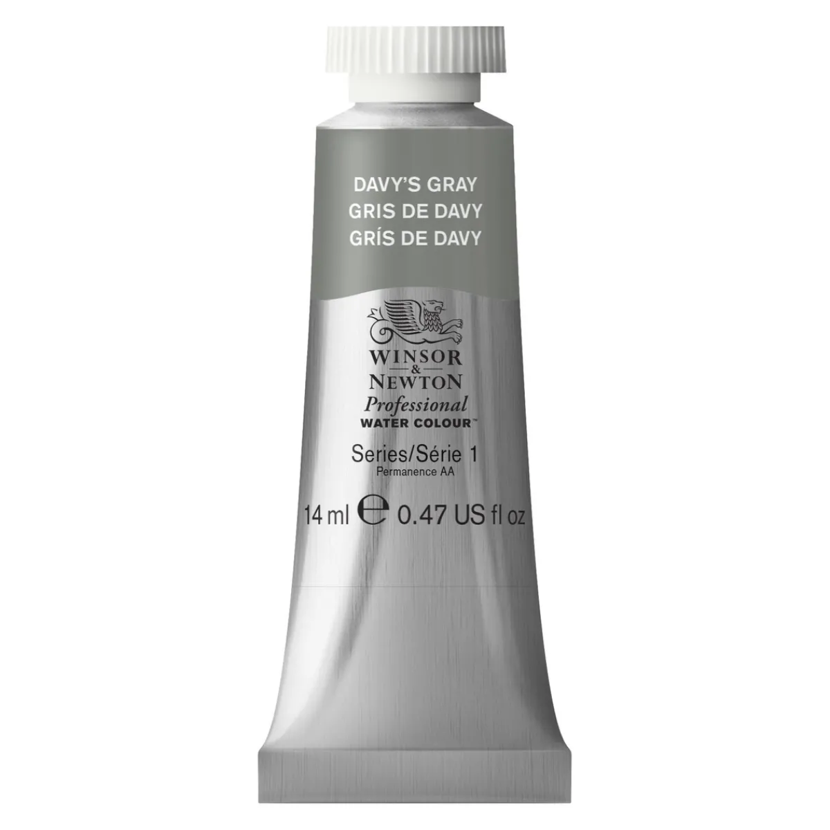 Winsor & Newton Professional akvarellfärg 14 ml Davy'S Grey 217 | Akvarell- & Vattenfärger