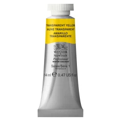 Winsor & Newton Professional akvarellfärg 14 ml Transparent Yellow 653 | Akvarell- & Vattenfärger
