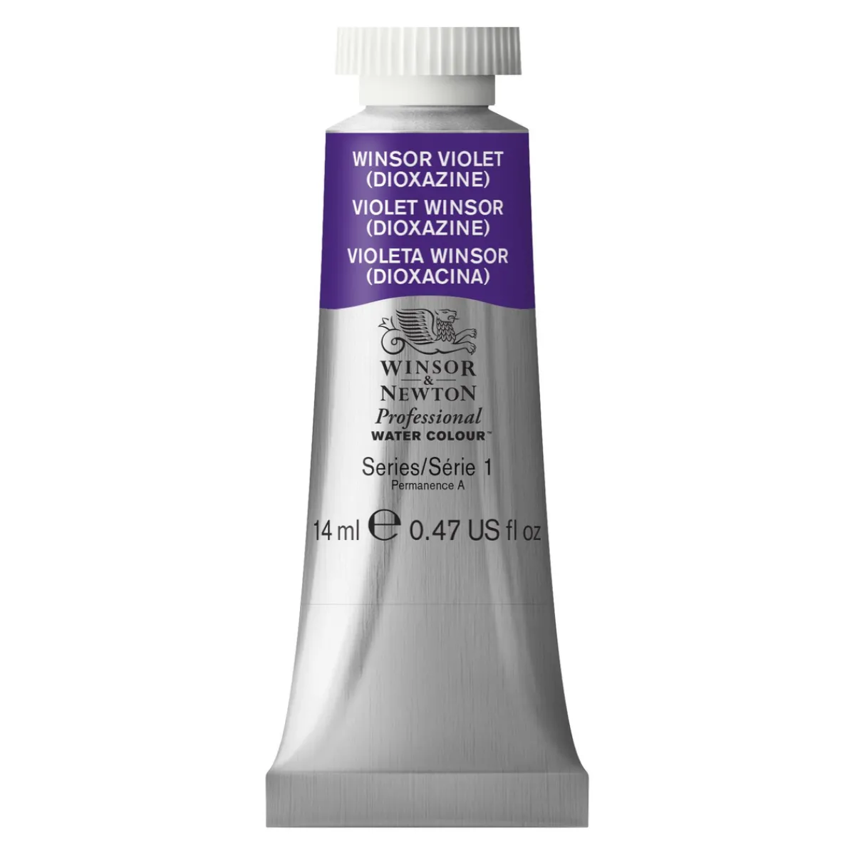 Winsor & Newton Professional akvarellfärg 14 ml Winsor Violet (Dioxazine) 733 | Akvarell- & Vattenfärger