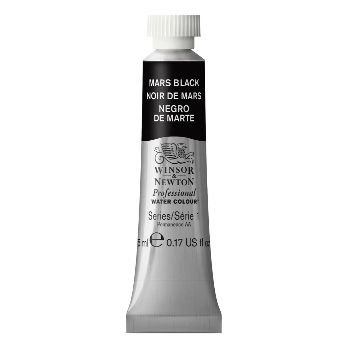 Winsor & Newton Professional akvarellfärg 5 ml Mars Black 386 | Akvarell- & Vattenfärger