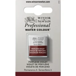 Winsor & Newton Professional akvarellfärg halvkopp Perylene Violet 470 | Akvarell- & Vattenfärger