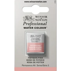 Winsor & Newton Professional akvarellfärg halvkopp Terre Verte (yellow shade) 638