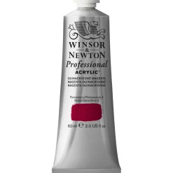 Winsor & Newton Professional akrylfärg 60 ml Quinacridone Magenta 545 | Akrylfärger