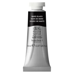 Winsor & Newton Professional akvarellfärg 14 ml Mars Black 386 | Akvarell- & Vattenfärger