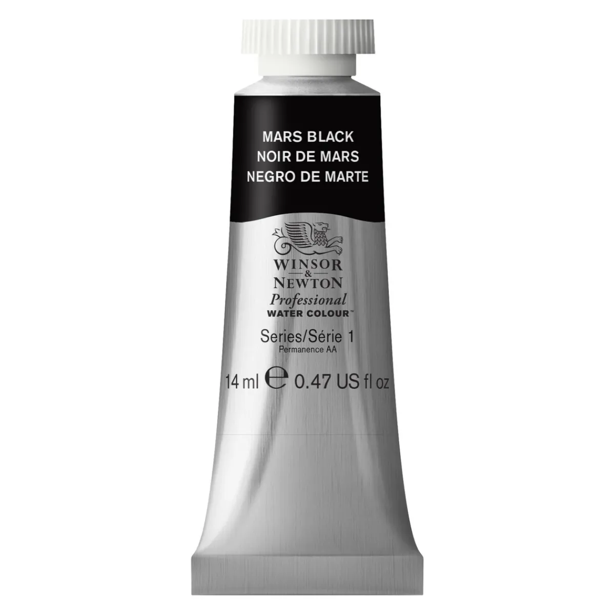 Winsor & Newton Professional akvarellfärg 14 ml Mars Black 386 | Akvarell- & Vattenfärger