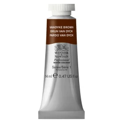 Winsor & Newton Professional akvarellfärg 14 ml Vandyke Brown 676