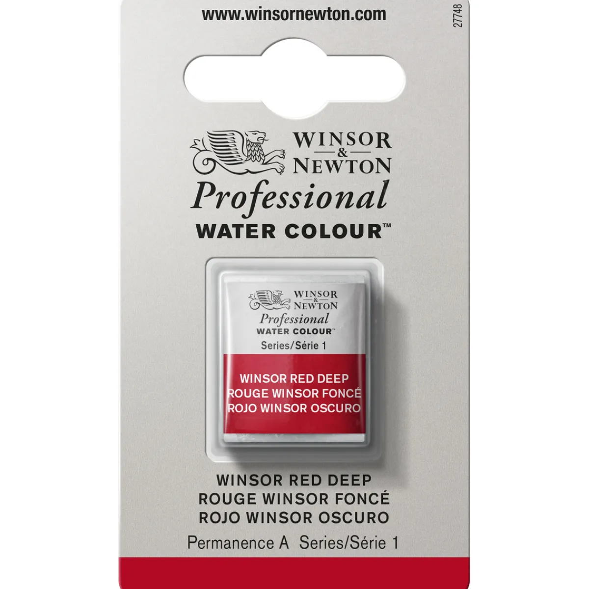 Winsor & Newton Professional akvarellfärg helkopp Quinacridone Magenta 545