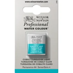 Winsor & Newton Professional akvarellfärg halvkopp Cobalt Turq Light 191 | Akvarell- & Vattenfärger