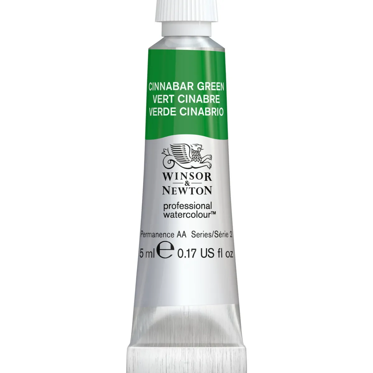 Winsor & Newton Professional Revival akvarellfärg 5 ml Cinnabar Green 420 | Akvarell- & Vattenfärger