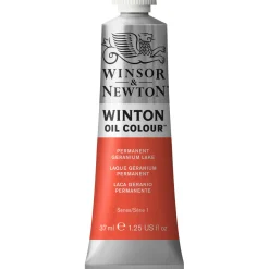 Winsor & Newton Winton oljefärg 37 ml Permanent Geranium Lake 480 | Oljefärger