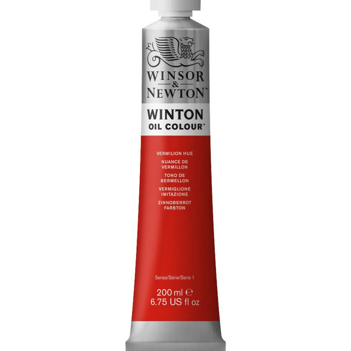 Winsor & Newton Winton oljefärg 200 ml Vermillion Hue 682 | Oljefärger