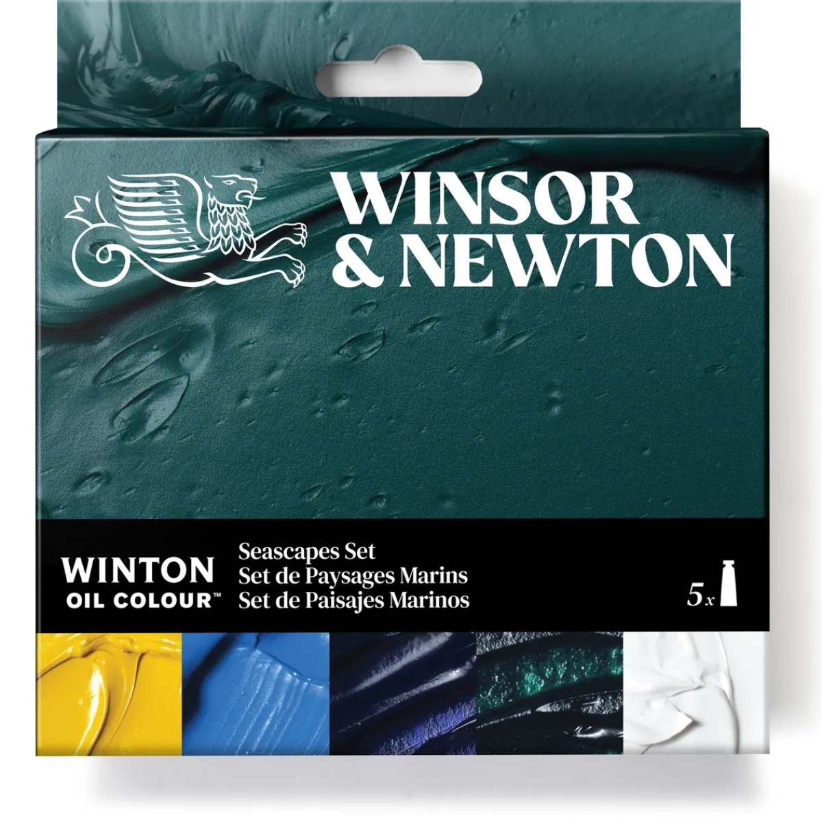 Winsor & Newton Winton oljefärg 5×37 ml – Seascape Set | Oljefärger