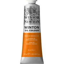 Winsor & Newton Winton oljefärg 37 ml Cadmium Orange Hue 090 | Oljefärger