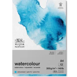 Winsor & Newton W&N akvarellblock 300g A4 | Akvarellblock