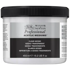 Winsor & Newton W&N Clear Gesso 450 ml | Målarmedier