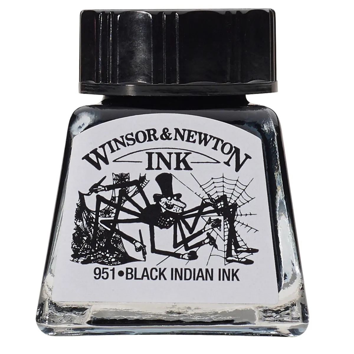 Winsor & Newton W&N Drawing Ink Black Ind 14ml