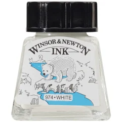 Winsor & Newton W&N Drawing Ink White 14ml