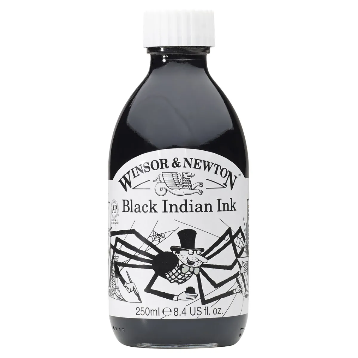 Winsor & Newton W&N Draw. Ink Black Ind 250ml | Bläck & Tusch