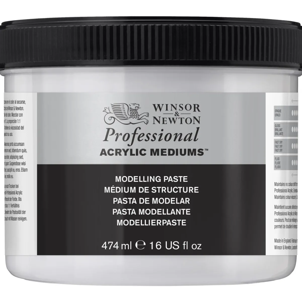Winsor & Newton W&N Model Paste 474ml