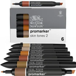 Winsor & Newton W&N Promarker 6 Skin tones 2