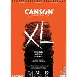 Canson XL Croquis skissblock A3 90g | Block