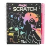 Ylvi Scratch Book – skrapa fram härliga motiv i skrapboken s värld! 19,3×20×1,8 cm | Barn Målar- & Pysselböcker