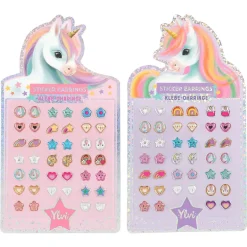Ylvi självhäftande örhängen (2×20) Unicorn, pris per ark, säljs assorterat online | Barn Accessoarer