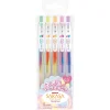 Zebra Sarasa pen Marble 5-pack | Gelpennor